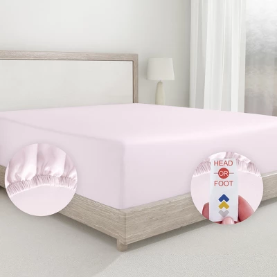 Cotton Sheets Set - Softest 400 Thread Count Bed Sheets, 100% Cotton Sateen, Cooling, Deep Pocket By California Design Den 4 Cotton Sheets Set - Softest 400 Thread Count Bed Sheets, 100% Cotton Sateen, Cooling, Deep Pocket By California Design Den - Image 2