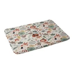 Marta Barragan Camarasa Christmas Memory Foam Bath Mat - Deny Designs