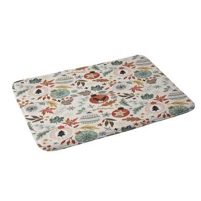 Marta Barragan Camarasa Christmas Memory Foam Bath Mat - Deny Designs 3 Marta Barragan Camarasa Christmas Memory Foam Bath Mat - Deny Designs