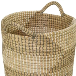 Set Of 3 Seagrass Storage Baskets Natural - Olivia & May -Baxton Studio Store GUEST a22d5ac8 d713 4489 8d77 6ce8f92f30d6