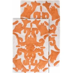 2pc Iron Gate Floral Bath Mat Set - Chesapeake 19 2pc Iron Gate Floral Bath Mat Set - Chesapeake -Baxton Studio Store GUEST a32c54d9 3033 44d5 812f fc54e183c651