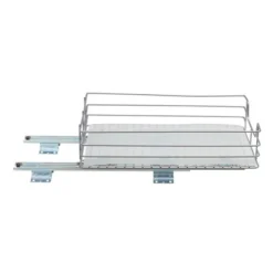 Household Essentials 12" Pantry Organizer Nickel -Baxton Studio Store GUEST a397043e e9cd 44fc b2b7 c26b8c02e0b4