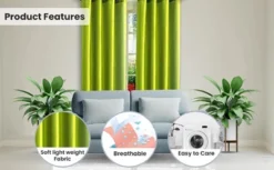 J&V TEXTILES 2 Panels Solid Grommet Faux Silk Window Curtain Drapes Treatment 58" Wide And 84" Length (Black) -Baxton Studio Store GUEST a407a2cd 368b 4148 9199 0ec35f847efa