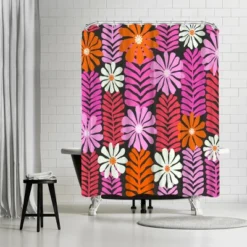 Americanflat 71X74 Abstract Shower Curtain By The Print Republic -Baxton Studio Store GUEST a56244f9 10c2 4d4d 9f9d 281ea88d5b7f