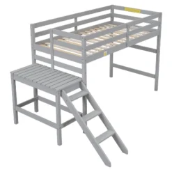 Loft Bed With Platform And Ladder - ModernLuxe 16 Loft Bed With Platform And Ladder - ModernLuxe -Baxton Studio Store GUEST a5edae8a 2d2f 4bc7 bdad e70b828dea79