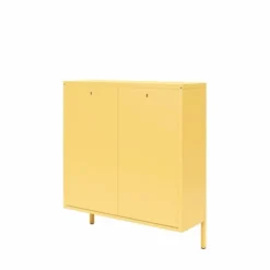 Cache 2 Door Shoe Storage Cabinet Yellow - Novogratz -Baxton Studio Store GUEST a6655a98 1ff8 4db6 b342 f7e9be6d8ee9