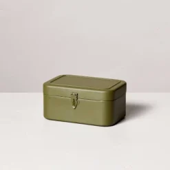 Decorative Metal Storage Box Green - Hearth & Hand™ With Magnolia 10 Decorative Metal Storage Box Green - Hearth & Hand™ With Magnolia -Baxton Studio Store GUEST a8afceba 0ae7 4309 ba71 a0e1832484a9