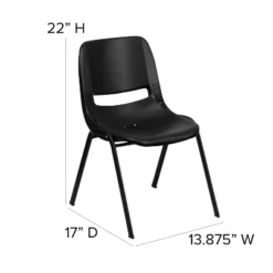 Flash Furniture HERCULES Series 440 Lb. Capacity Kid's Ergonomic Shell Stack Chair With 12" Seat Height 17 Flash Furniture HERCULES Series 440 Lb. Capacity Kid's Ergonomic Shell Stack Chair With 12" Seat Height -Baxton Studio Store GUEST a91fcc09 8648 4259 9bd9 29dc95097726