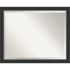 Amanti Art Corvino Black Narrow Beveled Wood Bathroom Wall Mirror 18 Amanti Art Corvino Black Narrow Beveled Wood Bathroom Wall Mirror -Baxton Studio Store GUEST a9a9b3af f4d4 42a8 9dc7 b7da5129c5e1
