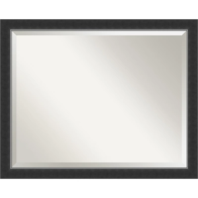 Amanti Art Corvino Black Narrow Beveled Wood Bathroom Wall Mirror 10 Amanti Art Corvino Black Narrow Beveled Wood Bathroom Wall Mirror - Image 8