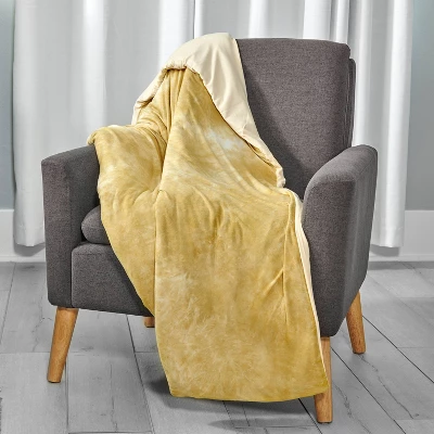Washable Cover For Weighted Blanket Yellow Tie Dye - Tranquility 3 Washable Cover For Weighted Blanket Yellow Tie Dye - Tranquility