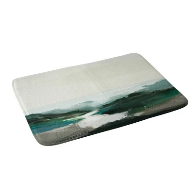 34"x21" Dan Hobday Art Highland View Memory Foam Bath Mat Beige - Deny Designs 3 34"x21" Dan Hobday Art Highland View Memory Foam Bath Mat Beige - Deny Designs