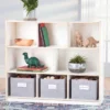 Guidecraft EdQ 3-Shelf 8-Compartment Storage - 36" -Baxton Studio Store GUEST aca2edc2 c1c1 4a44 a739 96aba4a51c5a