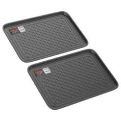 Fleming Supply All-Weather Plastic Indoor/Outdoor Boot Tray Set - 2 Pcs, Dark Gray 15 Fleming Supply All-Weather Plastic Indoor/Outdoor Boot Tray Set - 2 Pcs, Dark Gray -Baxton Studio Store GUEST ad49339b 9ce8 4f68 8789 7f1b136b7f74