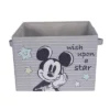 Lambs & Ivy Disney Mickey Mouse Gray Foldable Storage Basket/Container/Bin -Baxton Studio Store GUEST ae3b84ef 6ee2 4c74 8681 c85247a26c3b