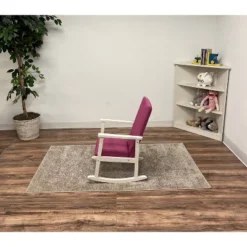 Kids' Rocking Chair With Fully Upholstered And Seat Back Pink - Gift Mark 8 Kids' Rocking Chair With Fully Upholstered And Seat Back Pink - Gift Mark -Baxton Studio Store GUEST af698b29 dce0 4a04 982a 253f97008ae8