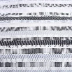 Twin Wooster Stripe Comforter & Sham Set Black/White - City Scene -Baxton Studio Store GUEST b0f71cbf c383 467d a019 cbeeba0bd137