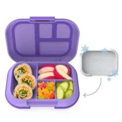 Bentgo Kids' Chill Lunch Box, Bento-Style Solution, 4 Compartments & Removable Ice Pack 26 Bentgo Kids' Chill Lunch Box, Bento-Style Solution, 4 Compartments & Removable Ice Pack -Baxton Studio Store GUEST b1bda8ca 0884 42d9 8510 70da7807b71e