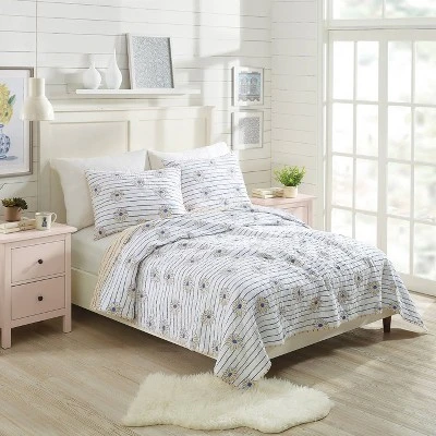 Zinnia Floral Quilt Set - Makers Collective 7 Zinnia Floral Quilt Set - Makers Collective - Image 5