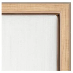 Palm Trees Framed Canvas Art Natural (24"x18") - Uniek -Baxton Studio Store GUEST b266e91c 7f49 4969 8107 60966edcbe51