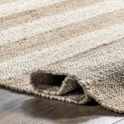 NuLOOM Flatweave Alisia Stripes Jute Area Rug -Baxton Studio Store GUEST b395b210 94bc 4714 a571 3f4795b4c218