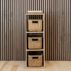 35.43" Piperton 3 Cube Organizer Natural - Signature Design By Ashley -Baxton Studio Store GUEST b4fa9bb4 5822 48ac 81fc cb59c8caa5c2