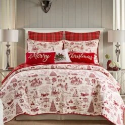 Yuletide Holiday Euro Sham Set Of 2 Red - Levtex Home 5 Yuletide Holiday Euro Sham Set Of 2 Red - Levtex Home -Baxton Studio Store GUEST b6cf53a9 cea0 4c79 934d 439e3e89117a