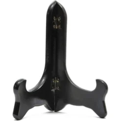 Juvale 6-Pack Small Wooden Plate Stands For Display 6 Inch, Picture Easels For Desk, Tabletop, Arts And Crafts, DIY Projects, Black -Baxton Studio Store GUEST b9176f7d 4dca 47e0 aafe d727b16186bc