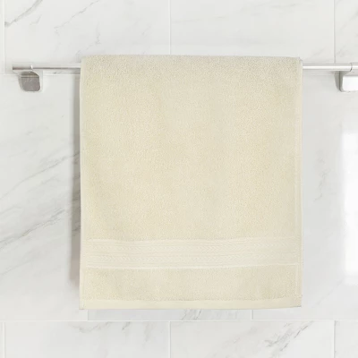 PiccoCasa 100% Cotton Soft Absorbent Oversized Cotton Face Towels 6 Pcs 13'' X 29'' 6 PiccoCasa 100% Cotton Soft Absorbent Oversized Cotton Face Towels 6 Pcs 13'' X 29'' - Image 4