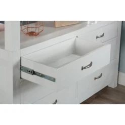 Full Highlands Loft Bed With Desk, Chair And Hanging Nightstand White - Hillsdale Furniture -Baxton Studio Store GUEST bdc95127 ab20 4c99 83e5 372cc6cffd1c