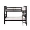 Justin Twin Over Twin Bunk Bed - Powell -Baxton Studio Store GUEST bfd1ede8 a1cc 4f35 bda4 68ebf7788472