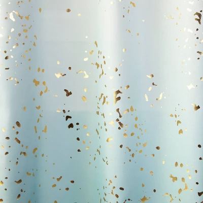 Splatter Shower Curtain Aqua - SKL Home 3 Splatter Shower Curtain Aqua - SKL Home