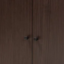 Rossin Wood 2 Door Entryway Shoe Cabinet - Baxton Studio -Baxton Studio Store GUEST c051c5eb d782 436b b868 f9645c72af63