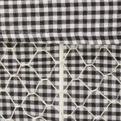 Design Imports Set Of 3 S Antique White Chicken Wire Gingham Check Liner Baskets Black/White -Baxton Studio Store GUEST c1156da7 6bd3 4743 8764 6d92d3cbc4ec