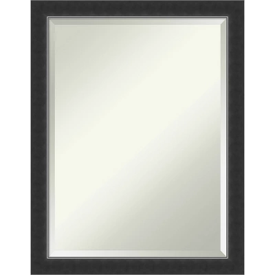 Amanti Art Corvino Black Narrow Beveled Wood Bathroom Wall Mirror 11 Amanti Art Corvino Black Narrow Beveled Wood Bathroom Wall Mirror - Image 9