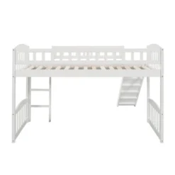 Twin Size Loft Bed With Slide And Ladder - ModernLuxe -Baxton Studio Store GUEST c2f7ae92 48b2 4969 89f9 7da4ef6b33a2
