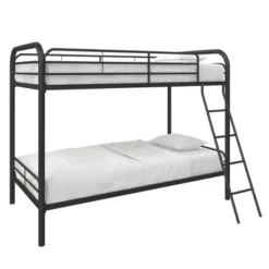 Twin Over Twin Evan Metal Bunk Bed - Room & Joy -Baxton Studio Store GUEST c32fc4ac b227 4f9c b7d7 2e4b63bd4dad