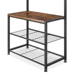 Whitmor Modern Industrial Entryway Tower Black -Baxton Studio Store GUEST c3d949c4 cbd7 4acd ad93 cf81a5446c41