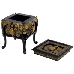 Design Toscano Egyptian Sun God Scarab Royal Artifact Box -Baxton Studio Store GUEST c420a879 1145 4a71 905a 6bae857681de