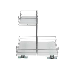 Household Essentials Double-Sided Pantry Organizer Nickel 14 Household Essentials Double-Sided Pantry Organizer Nickel -Baxton Studio Store GUEST c4491db8 bc39 4150 ac13 d8f817e4d237