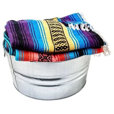 Behrens 15gal Galvanized Steel Round Tub Silver 5 Behrens 15gal Galvanized Steel Round Tub Silver - Image 3