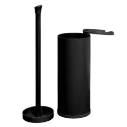 Three Roll Smart Accessories NeverRust Toilet Paper Holder Black - Zenna Home -Baxton Studio Store GUEST c56e9b17 9be2 4957 8a54 4c2a4446145c