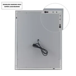 Maleah LED Bathroom Vanity Mirror With Anti-fog - The Pop Home -Baxton Studio Store GUEST c645f26a 4025 43d7 a4a0 d90345d500b7