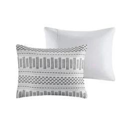 3pc Rhea Cotton Jacquard Duvet Cover & Sham Mini Set -Baxton Studio Store GUEST c669ac04 ca0a 43f1 8d4a dfb9d33976de