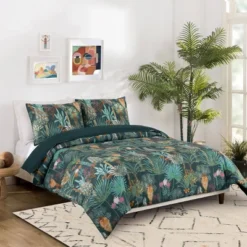 Justina Blakeney For Makers Collective 3pc Phoenix Duvet Cover Bedding Set -Baxton Studio Store GUEST c769d727 7bb1 4e50 b632 f5794f07ab67