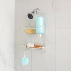 2 Tier Venus Rust Proof Shower Caddy Aluminum - Better Living Products -Baxton Studio Store GUEST c8b19fe9 37cd 4c84 9c26 1aecc6646d26