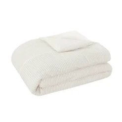 Beautyrest Apollo Striped Seersucker Oversized Comforter Set -Baxton Studio Store GUEST ca0c8b1e be83 4a8a 8d25 e020fe4827f1