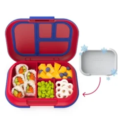Bentgo Kids' Chill Lunch Box, Bento-Style Solution, 4 Compartments & Removable Ice Pack 23 Bentgo Kids' Chill Lunch Box, Bento-Style Solution, 4 Compartments & Removable Ice Pack -Baxton Studio Store GUEST cae3cd11 16b3 4f33 9ef1 1cad5f51578b