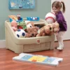 Step2 2-in-1 Toy Box - Tan -Baxton Studio Store GUEST cb724fa3 82ca 486b 80fd e40a633ae070