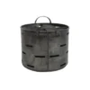 Galvanized Metal Utensil Caddy - Foreside Home & Garden -Baxton Studio Store GUEST cb97718d efb7 42b1 9183 ef4c7085bf21